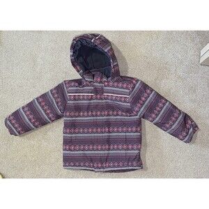 Pulse Premium Outerwear Kids Hooded Winter Jacket Size 6/6X